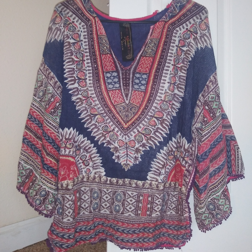 New Romantics by Free People Tunic boho hippie